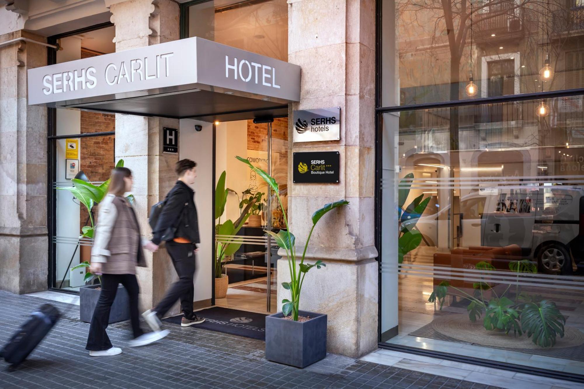 Serhs Carlit Boutique Hotel Барселона Экстерьер фото